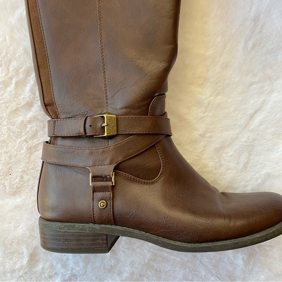 G By Guess Brown boots size 8.5 - Picture 7 of 8